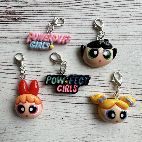 Marcadores de puntos Chicas Super Poderosas