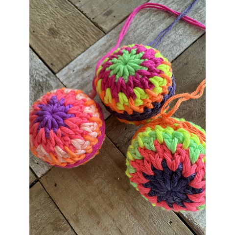 TALLER DE CROCHET BOLITAS NAVIDEÑAS