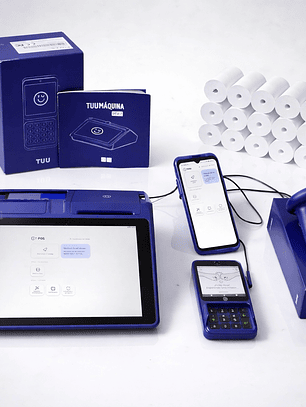 desk 2 punto de venta haulmer tuu + maquina pro2 + lector codigo