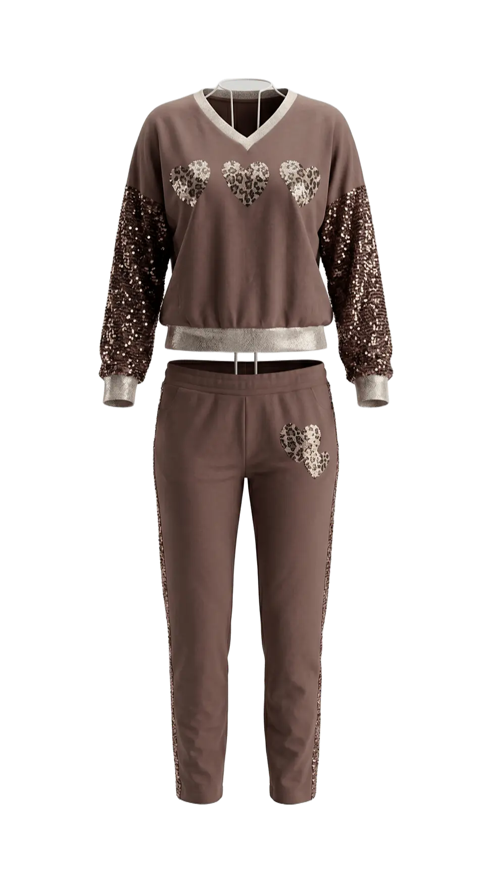 Conjunto Jogger Y polerón algodón  2
