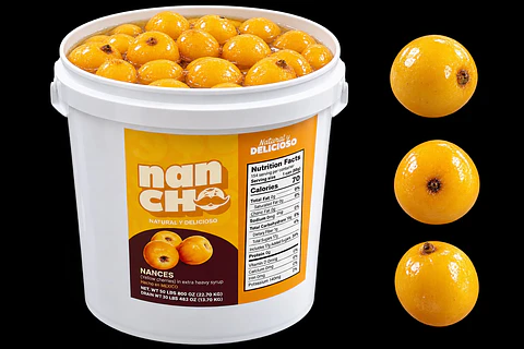 Nanches en almibar / Nances in syrup