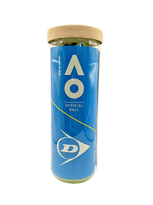 Tarro Plástico Pelota de Tenis Dunlop AO