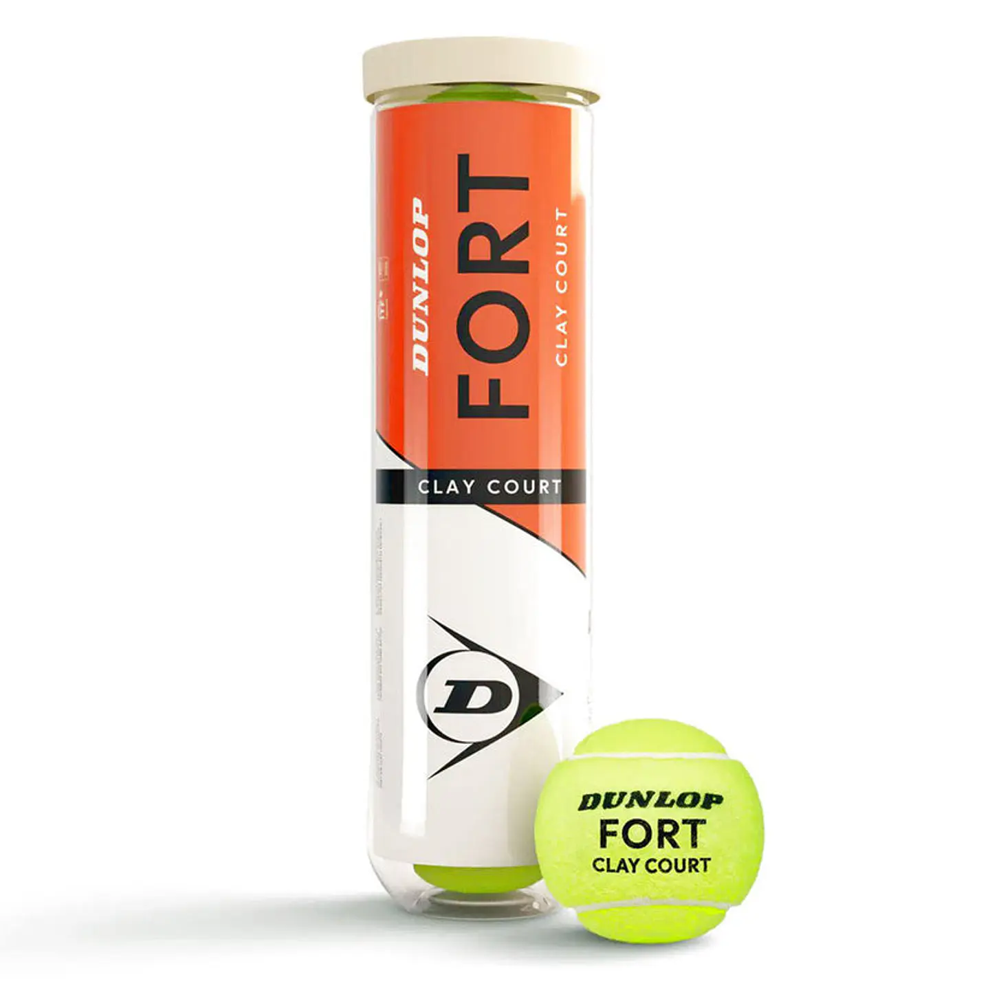 Caja de 18 Tarros Dunlop Fort Clay Court 2
