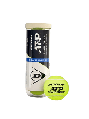 Tarro Plástico Dunlop ATP Championship x3