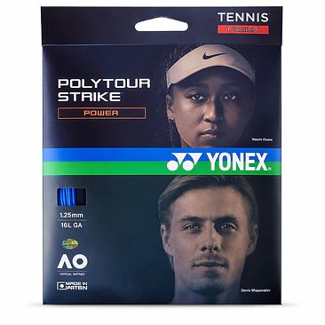 Set Cuerda Tenis POLY TOUR STRIKE 1.25 / 16L Azul 1