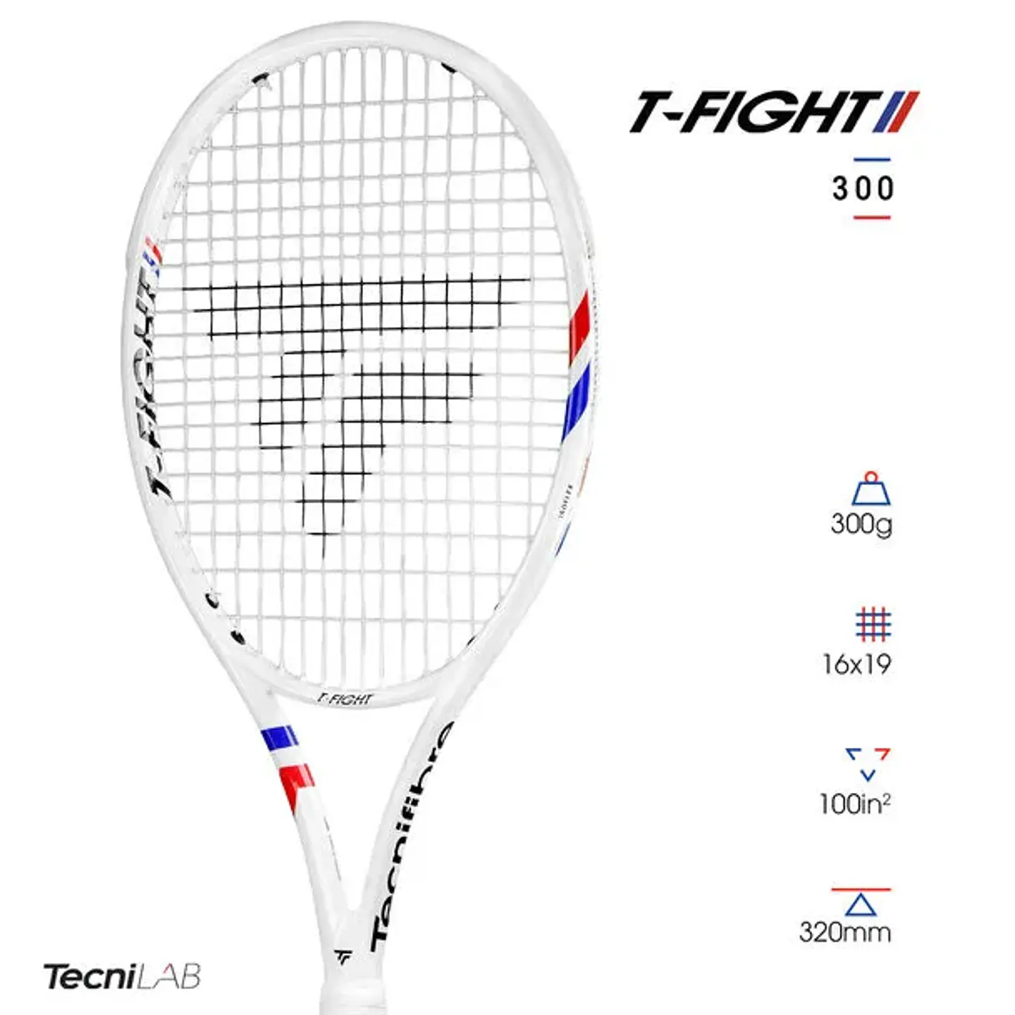 Raqueta Tecnifibre T-Fight 300 3