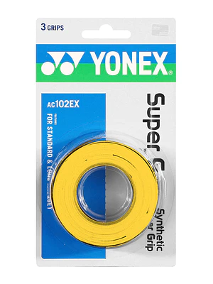Overgrip Super Grap X3 Amarillo Yonex