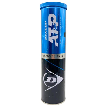 Pack 6 Tarros Pelotas Dunlop Atp Tour Metálicos X4 1