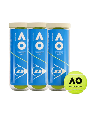 Pack 3 Tarros Dunlop Australian Open