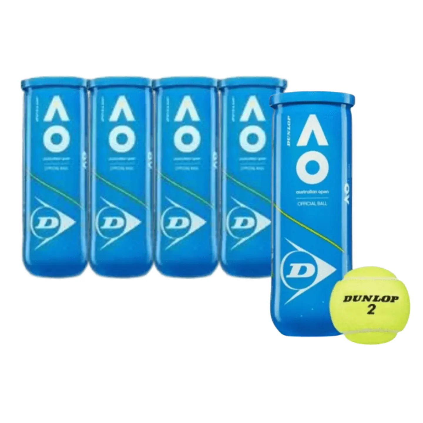 Pack 5 Tarros Dunlop Australian Open 1