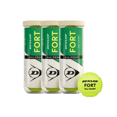 Pack 3 Tarros Dunlop Fort All Court x3