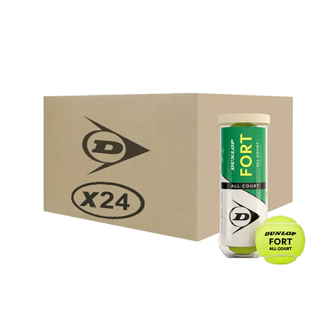 Caja 24 tarros Dunlop Fort All Court