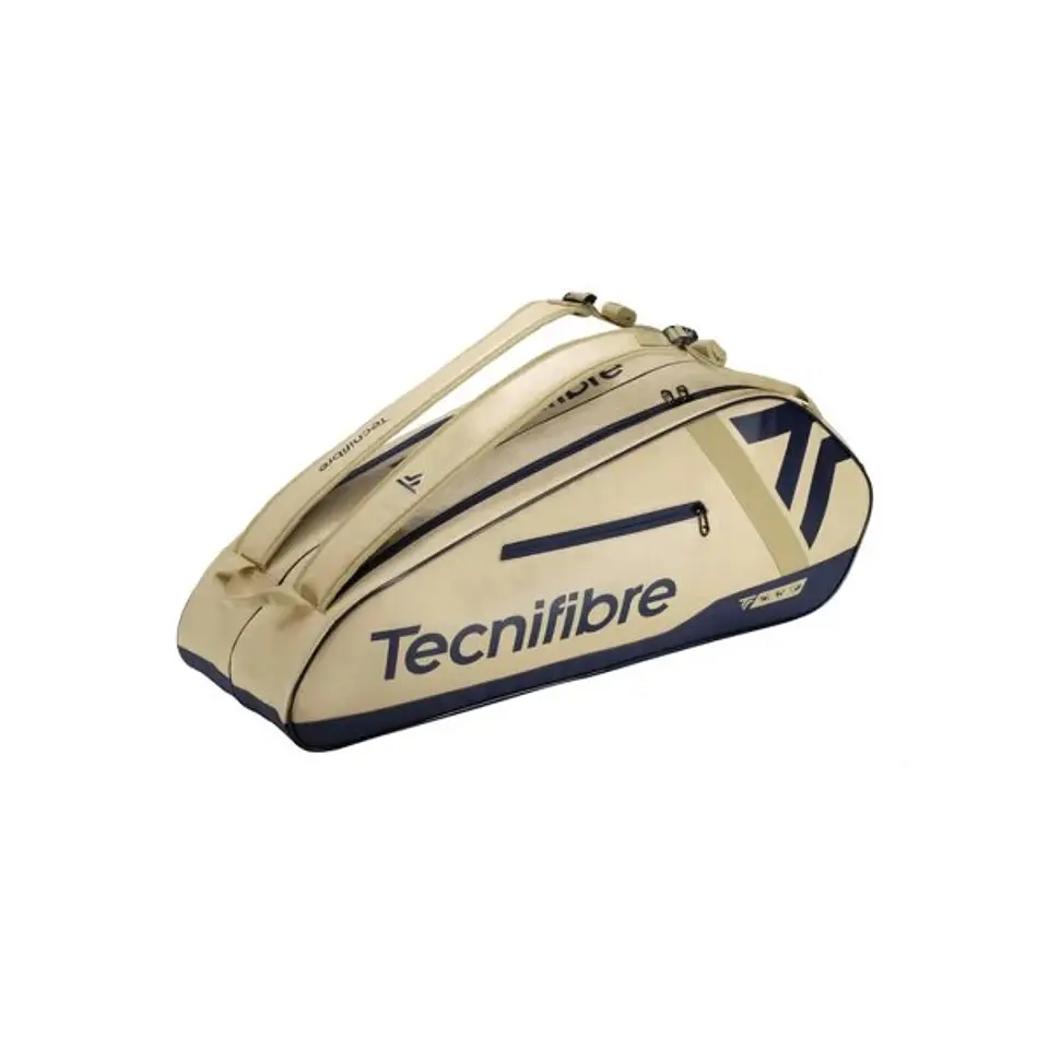Bolso Tecnifibre 6 Raquetas Tour Endurance Beige 1