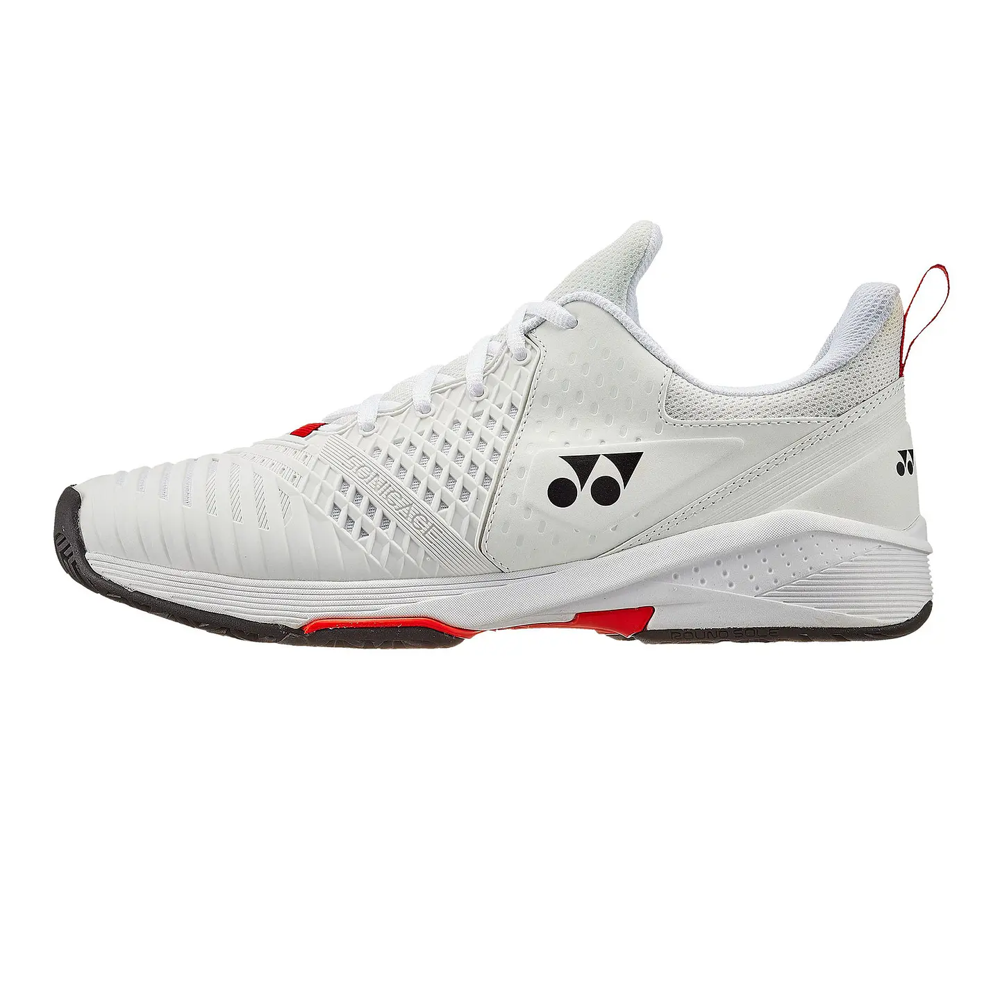 Zapatilla Tenis Hombre SONICAGE 3 Blanco/Rojo 2