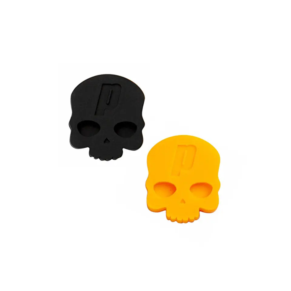 Antivibrador Tenis Calavera Naranjo/ Negro Prince 2