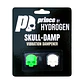 Antivibrador Tenis Calavera Verde/ Blanco Prince - Miniatura 1