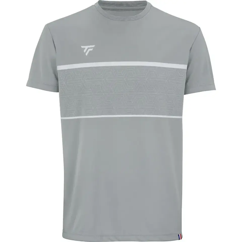 Polera Tecnifibre Team Teach Tee Silver T.S 1
