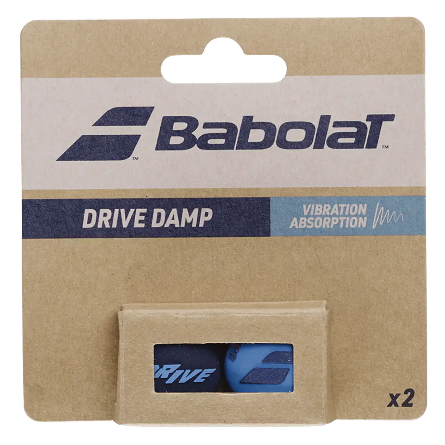 Antivibrador Babolat Drive Damp x2 azul 2