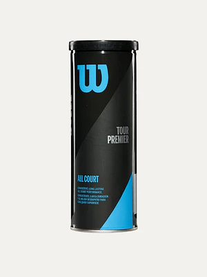 Tarro Pelota De Tenis Tour Premier All Court x3