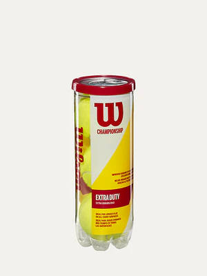 Pelota De Tenis Wilson Championship Extra Duty x3