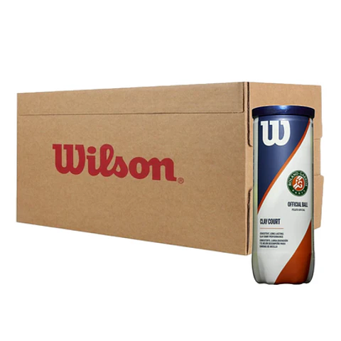 Caja De 24 Tarros Wilson Roland Garros X3