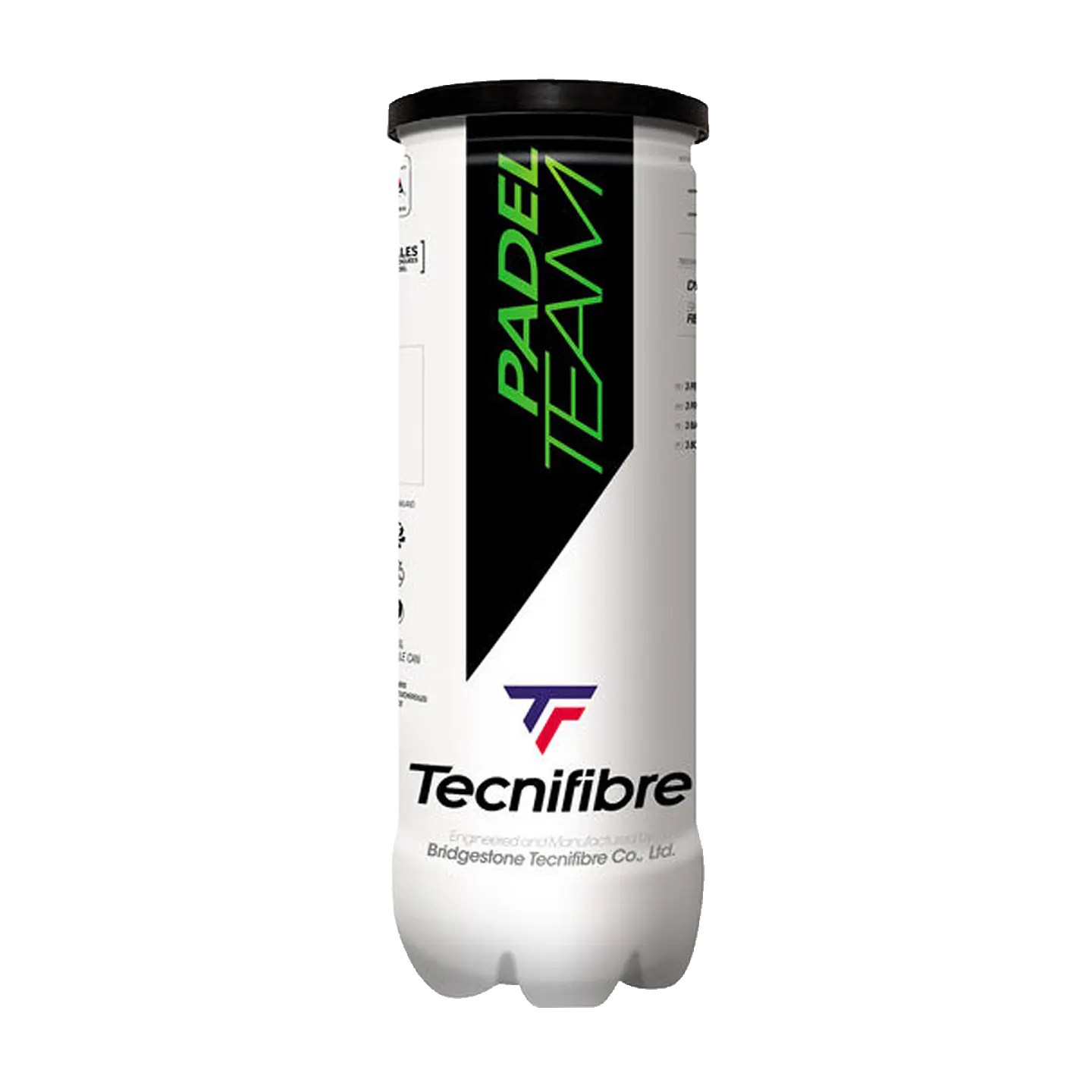 Tarro Plástico Pelota Tecnifibre Padel Team x3 1