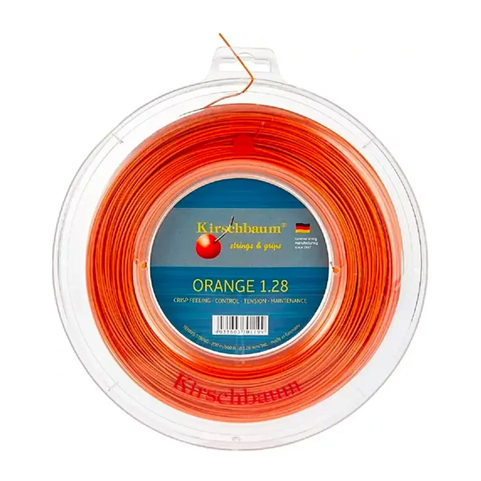 Rollo De Cuerda Kirschbaum Super Smash Orange 1.28 1