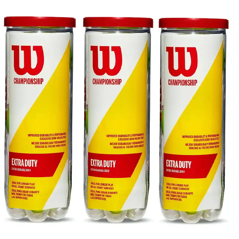 Pelota De Tenis Wilson Championship Extra Duty x3 1