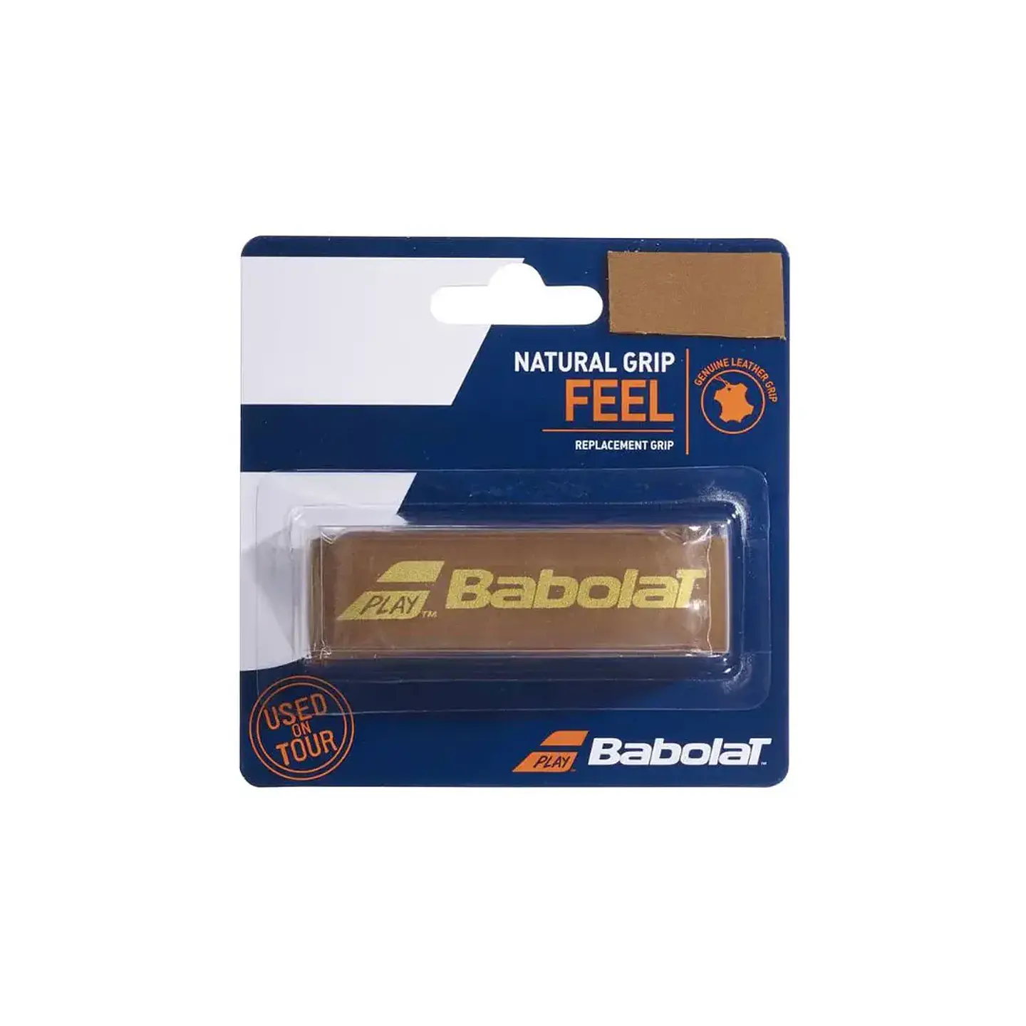 Grip Babolat Cuero Natural Color Marrón 1