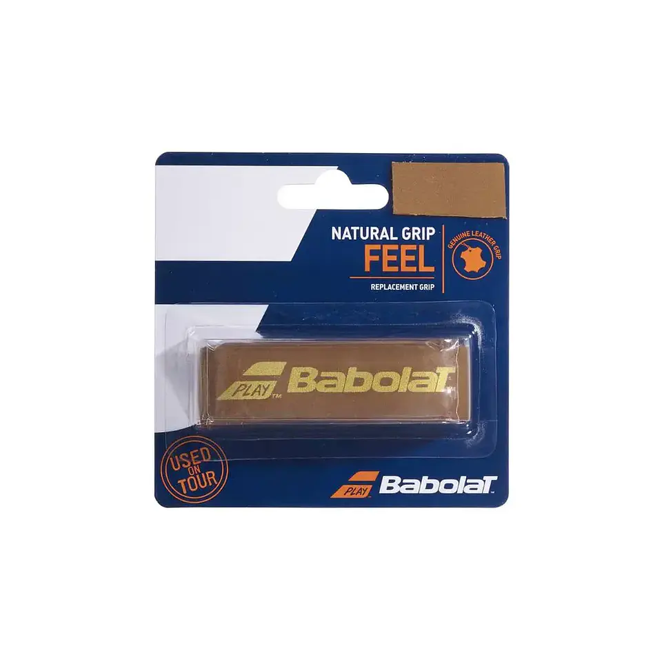 Grip Babolat Cuero Natural Color Marrón 1