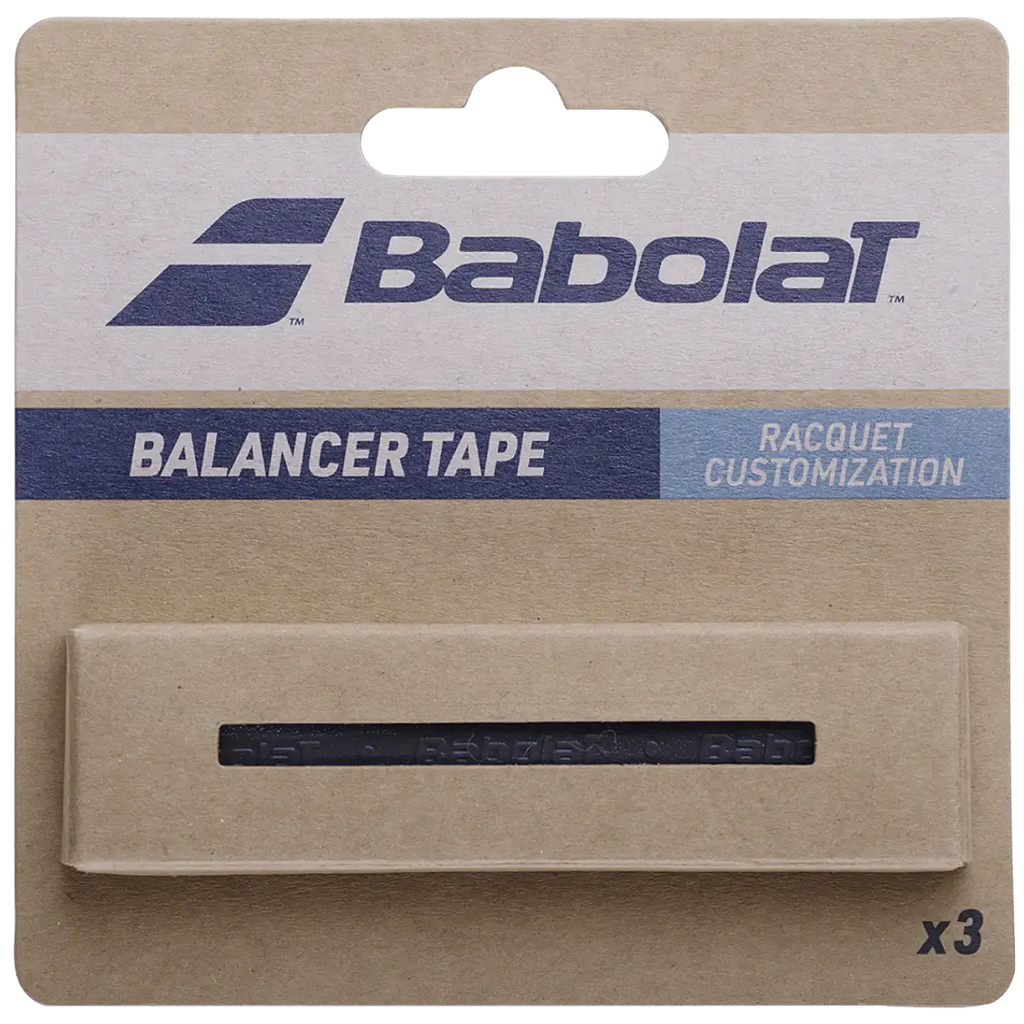 Cinta Equilibradora Babolat Balancer Tape X 3 / negra 1