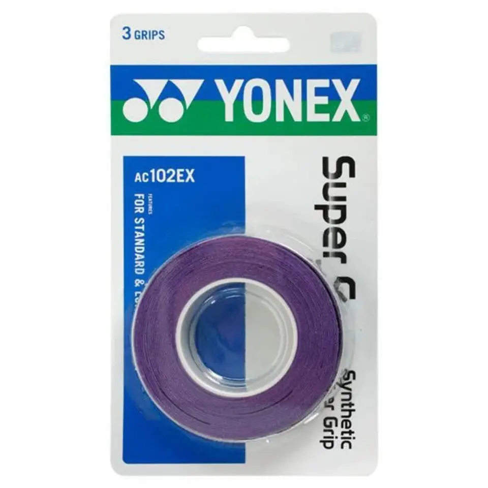 Overgrip Super Grap X3 Púrpura Yonex 1