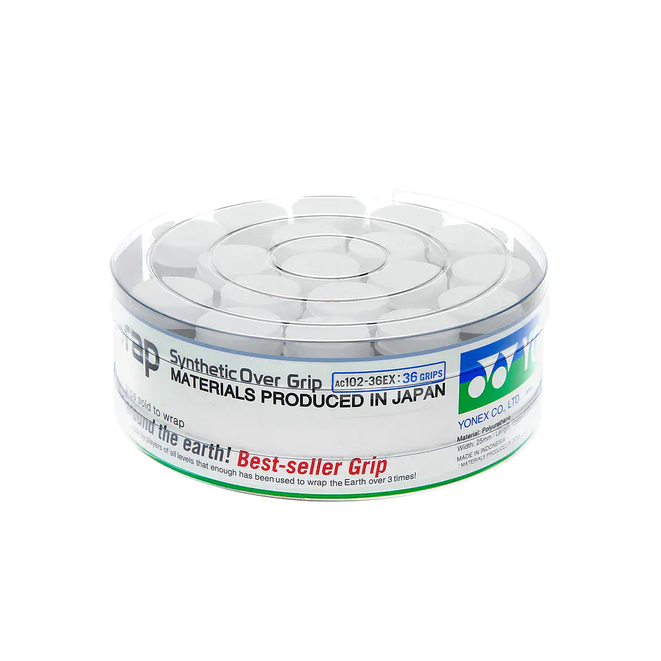 Jarro Overgrip Super Grap x36 Blanco Yonex 3