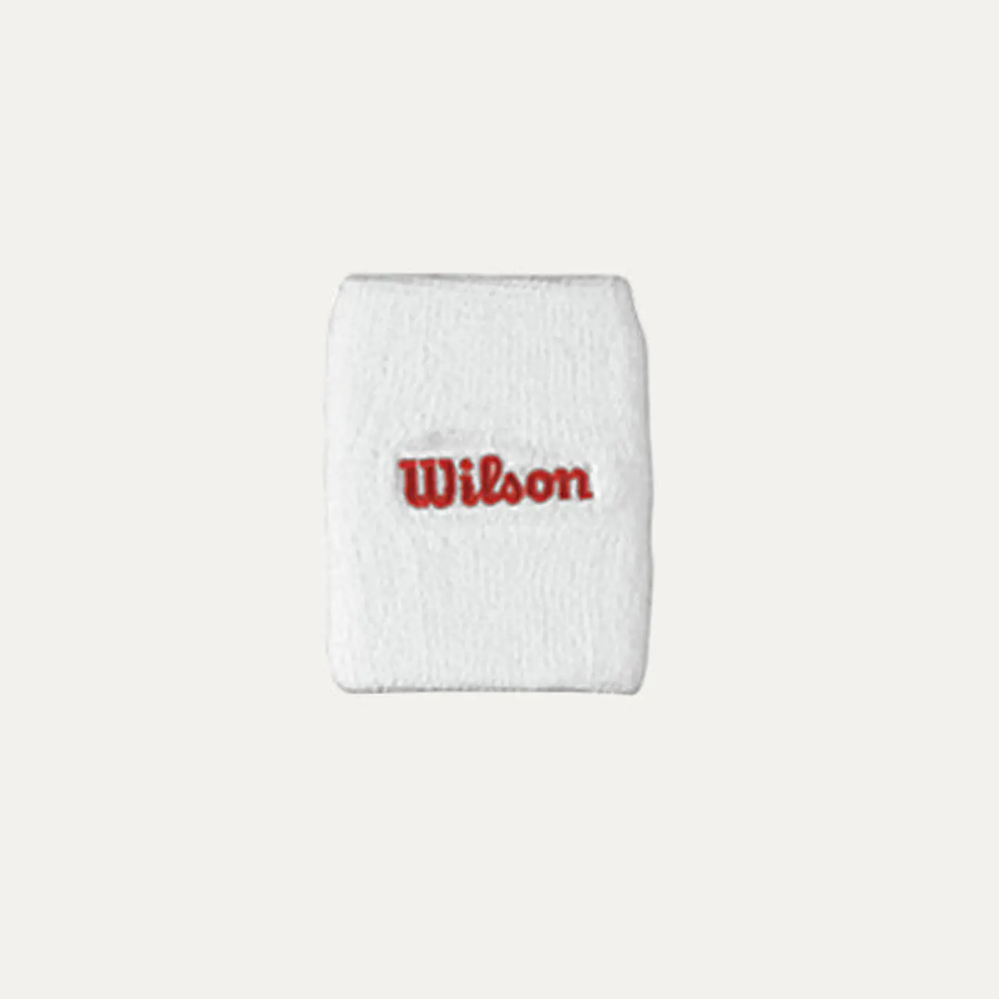 Muñequera Wilson Blanca X2 1
