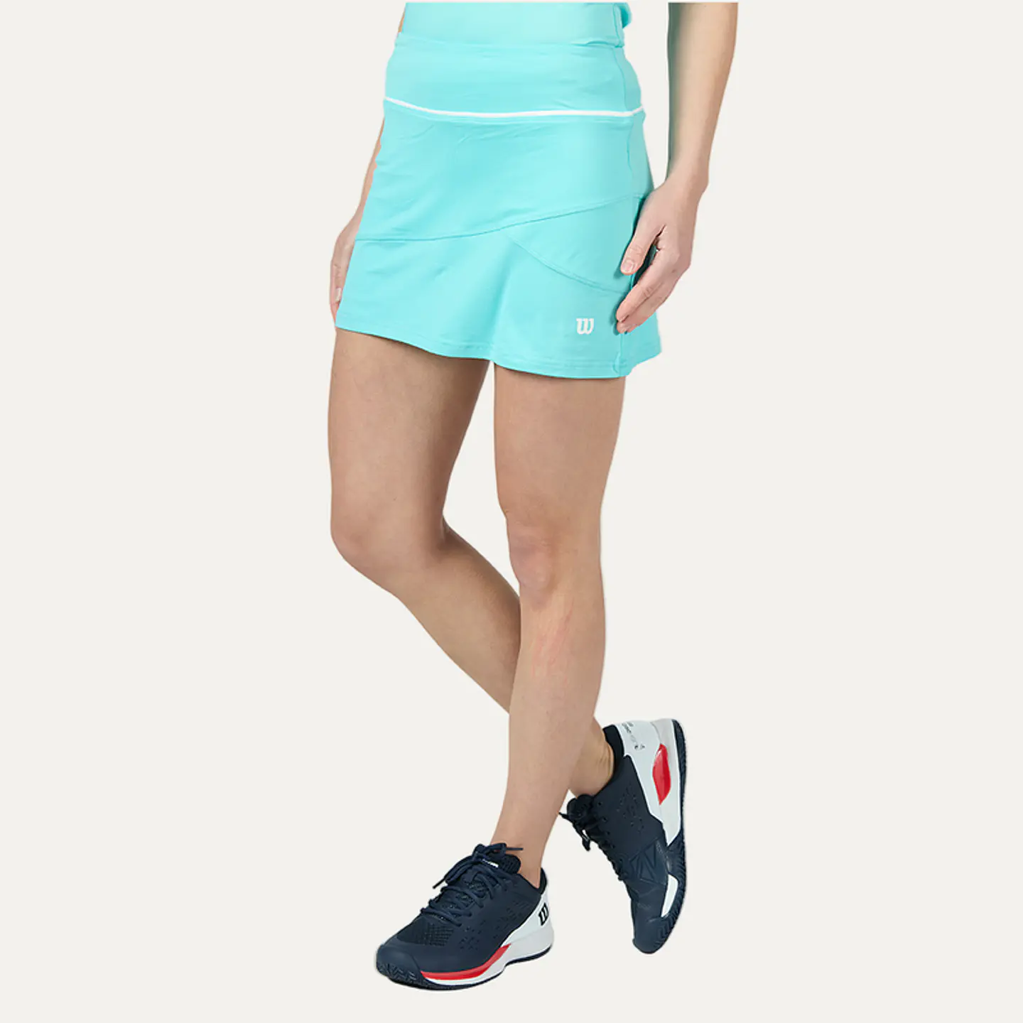 Falda Wilson Celeste Con Calza Blanca T.S 1