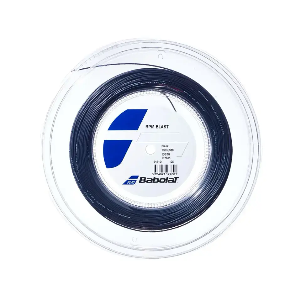 Cuerda Tenis Babolat RPM Blast Black Rollo 100mt 1