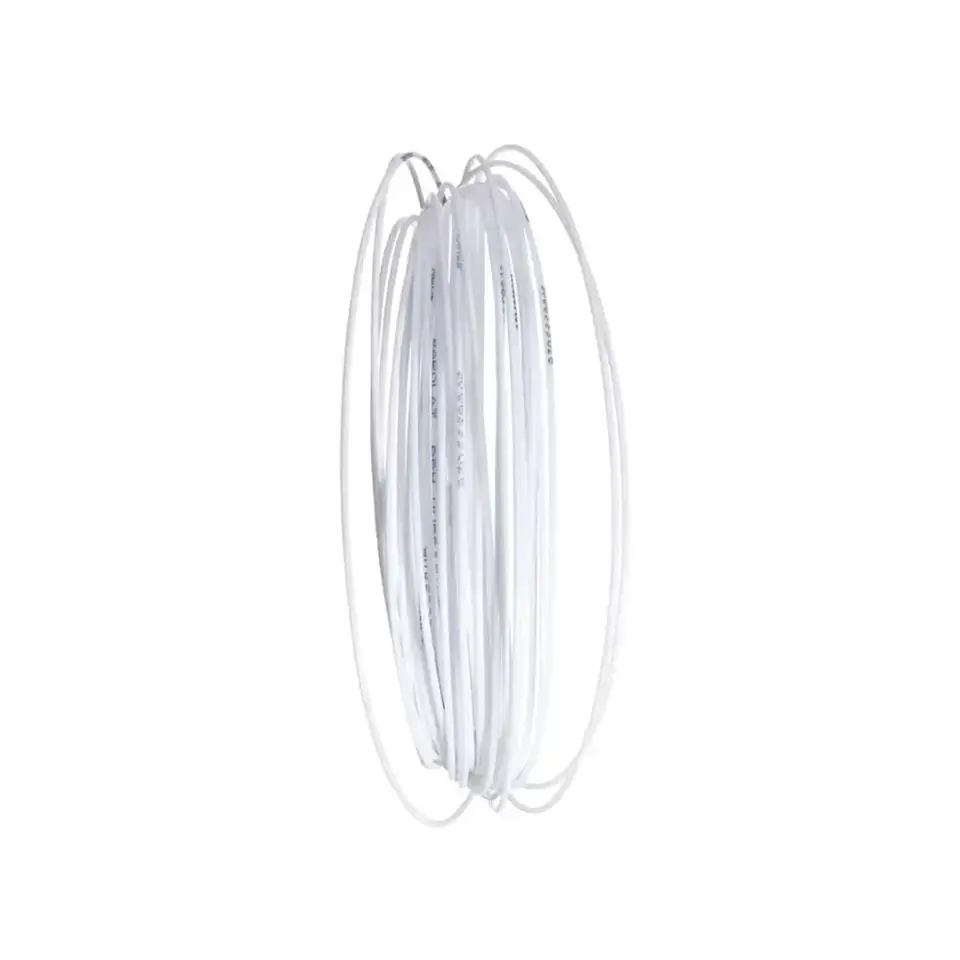 Set Cuerda Tenis Babolat RPM Hurricane Rollo 12mt Blanco1.25 2