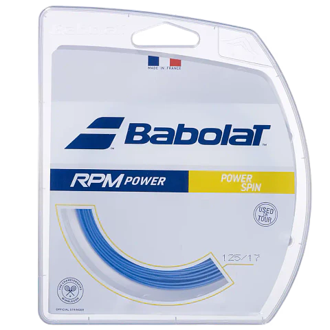 Set Cuerda Tenis Babolat RPM Power Azul 12MT 1.25