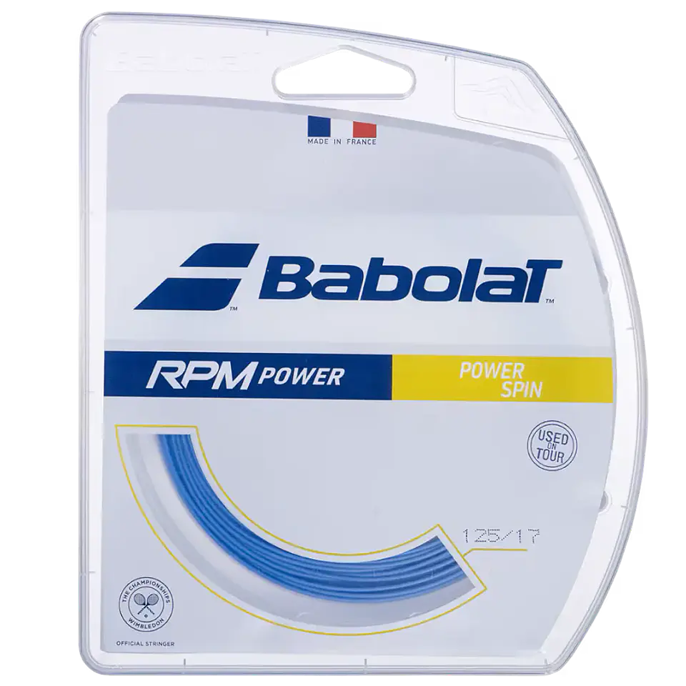 Set Cuerda Tenis Babolat RPM Power Azul 12MT 1.25 1