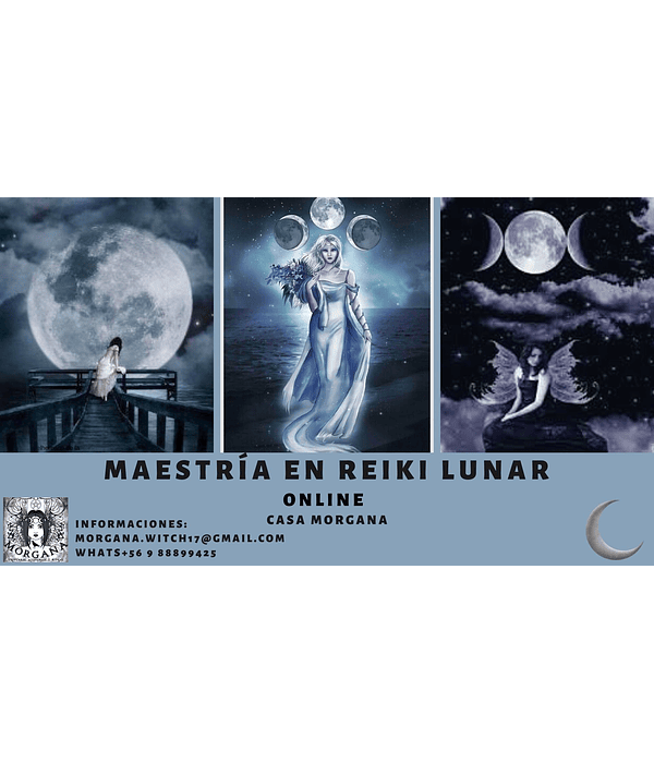 Maestría en Reiki Lunar Online 