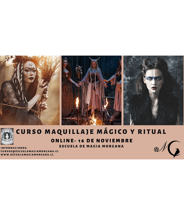 Curso: Maquillaje Mágico y Ritual