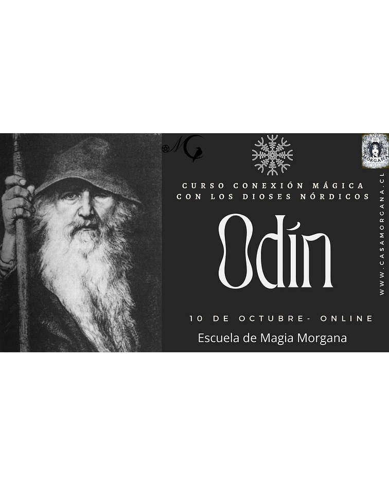 CURSO CONEXIÓN MÁGICA CON DIOSES NÓRDICOS: ODIN