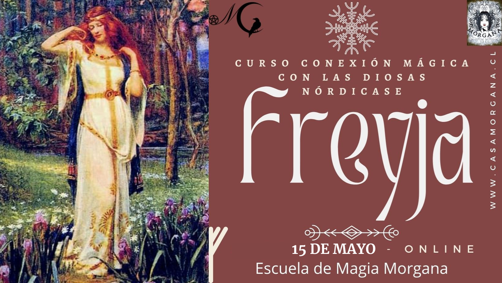 Curso Conexión Mágica con la Diosa Freyja