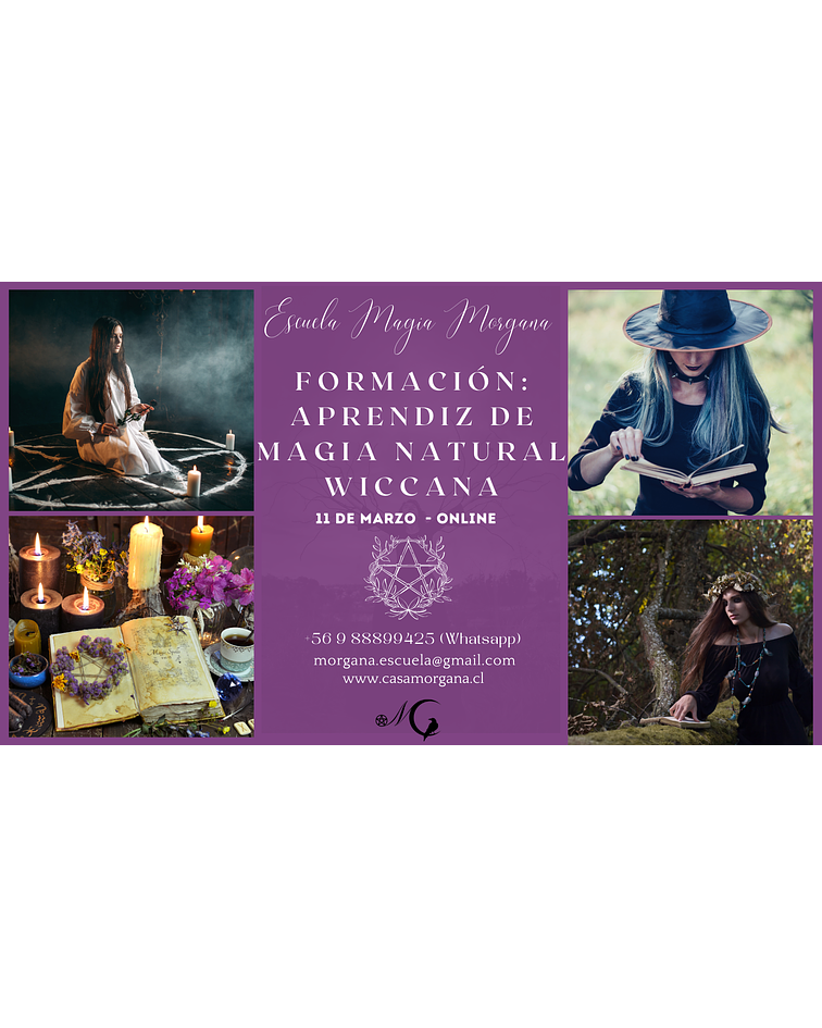 Formación: Aprendiz de Magia Natural Wiccana - Nivel 1
