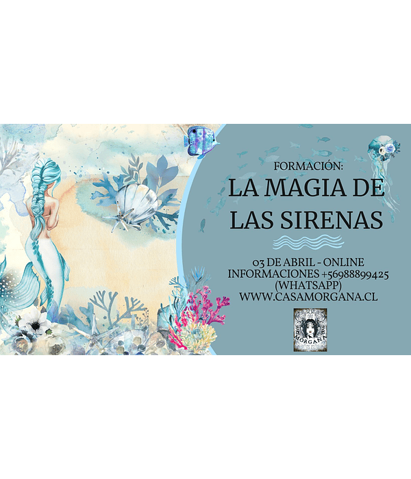 Curso: Magia con las Sirenas- OFERTA 50%