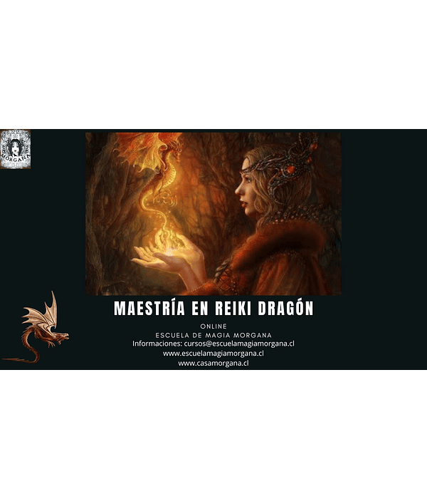 MAESTRÍA EN REIKI DRAGONES- OFERTA 50%