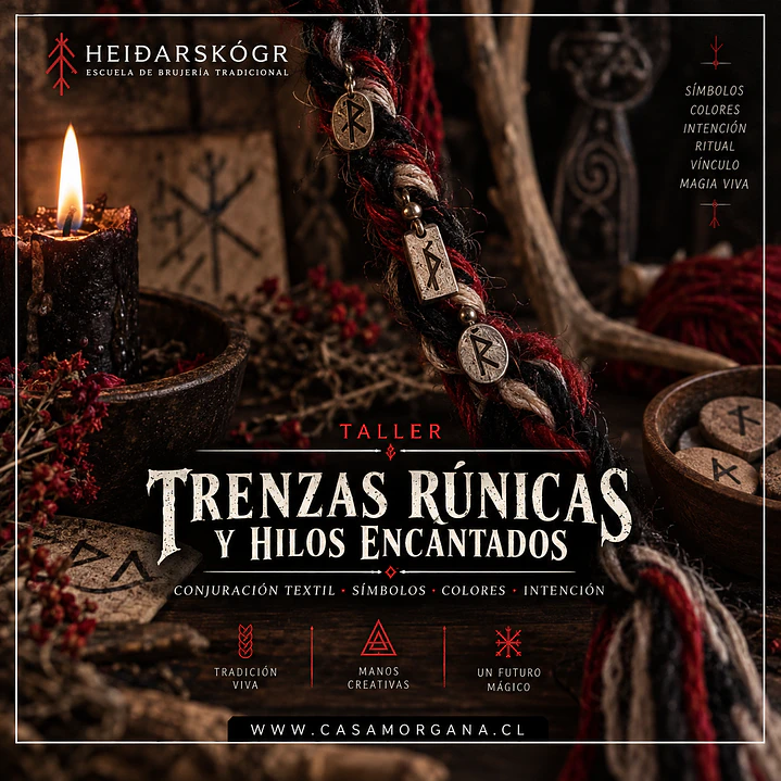 Taller Trenzas Rúnicas e Hilos Encantados