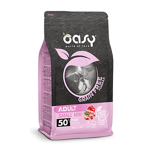 Oasy GF Adult small/mini Pork 2.5 Kg