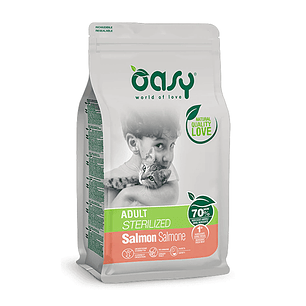 Oasy Cat Lifestage Sterilized Salmon 1,5 Kg