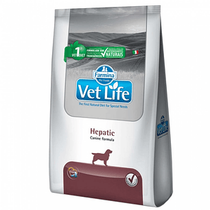 Vetlife Farmina Alimento Seco Medicado Hepatico Perro 10,1 Kg